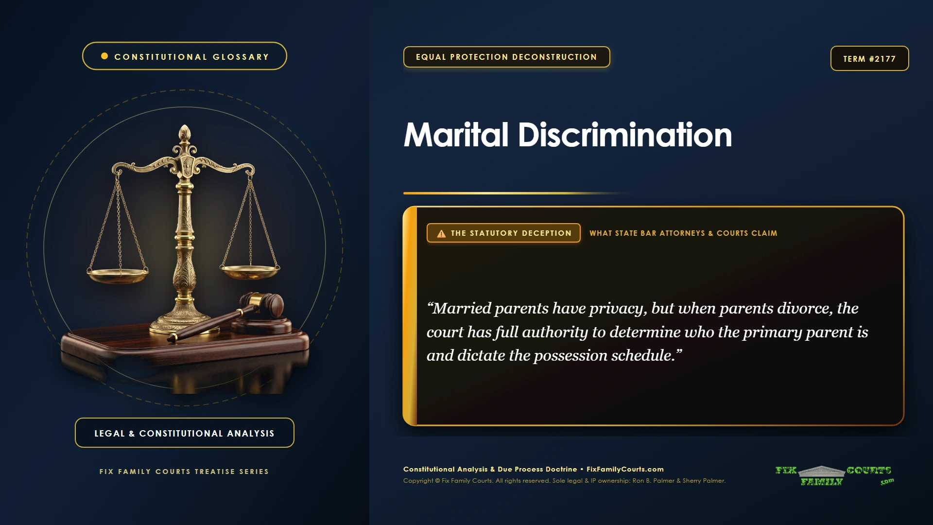 Marital Discrimination
