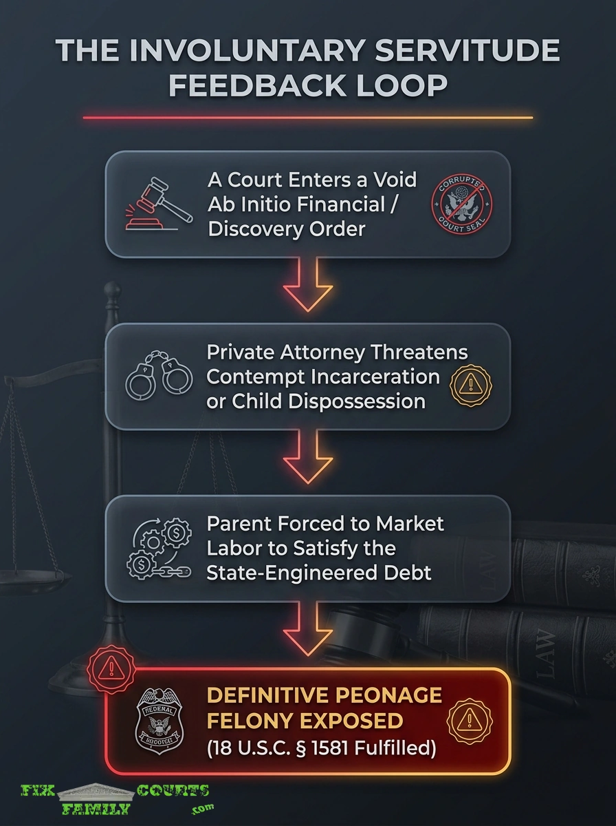 Involuntary Servitude Feedback Loop Diagram