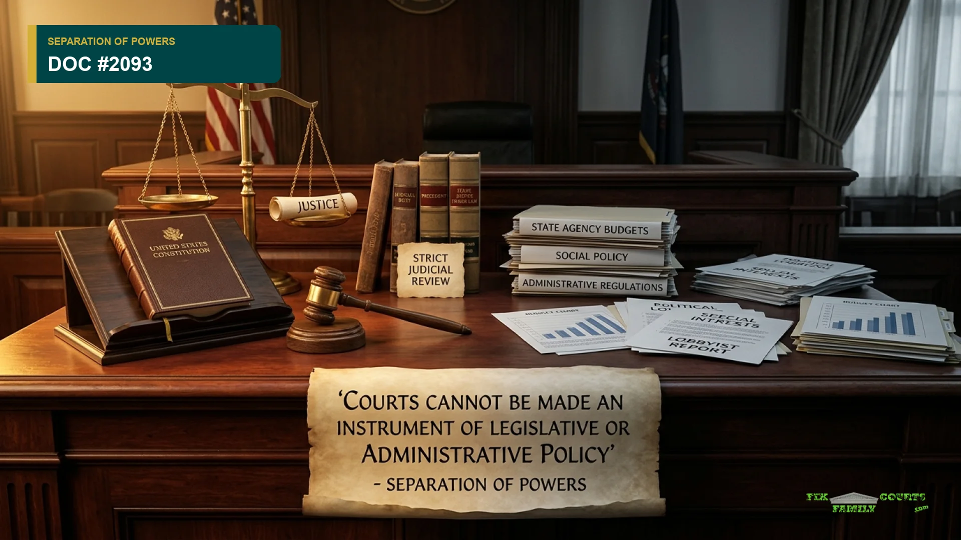 Making the Best Interest Determination is Political NOT Judicial