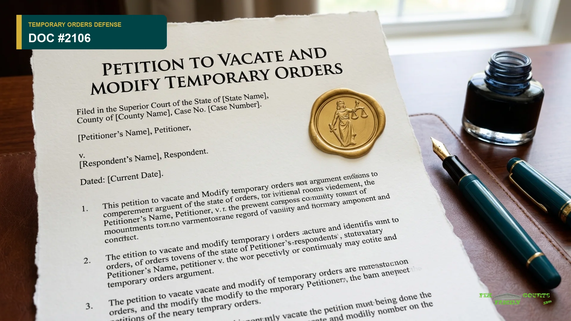 How to Challenge Temporary Orders